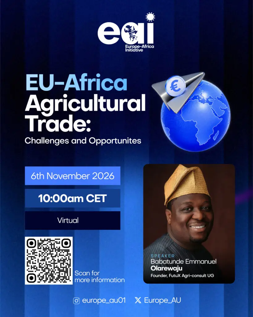 EU–Africa Agricultural Trade: Challenges and Opportunities eu afirca webinar